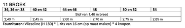Knipmode 2410-11 broek