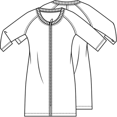 Knipmode 1601-17 jurk