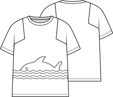 KNIPkids 2203-11 t-shirt