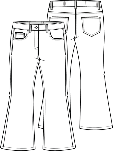 KNIPkids 2204-10 broek