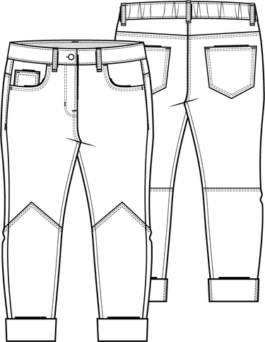 KNIPkids 2204-11 broek