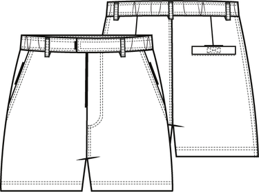 KNIPkids 2204-21 short