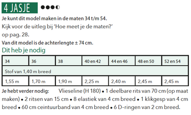 Knipmode 1907-04 jasje