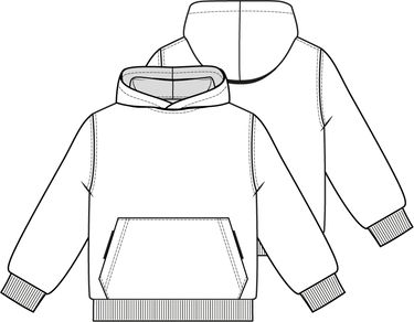 KNIPkids 2304-09 hoodie