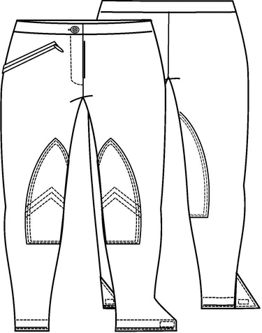 KN15SP3-37 paardrijbroek