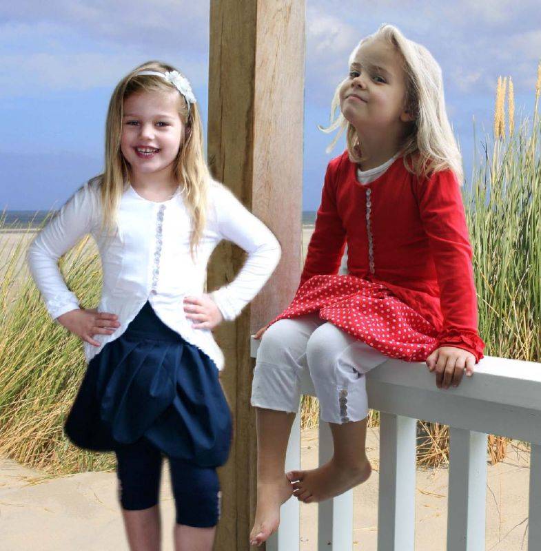 Abacadabra 147 vestje, rok, legging