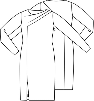 Knipmode 1512-22 jurk