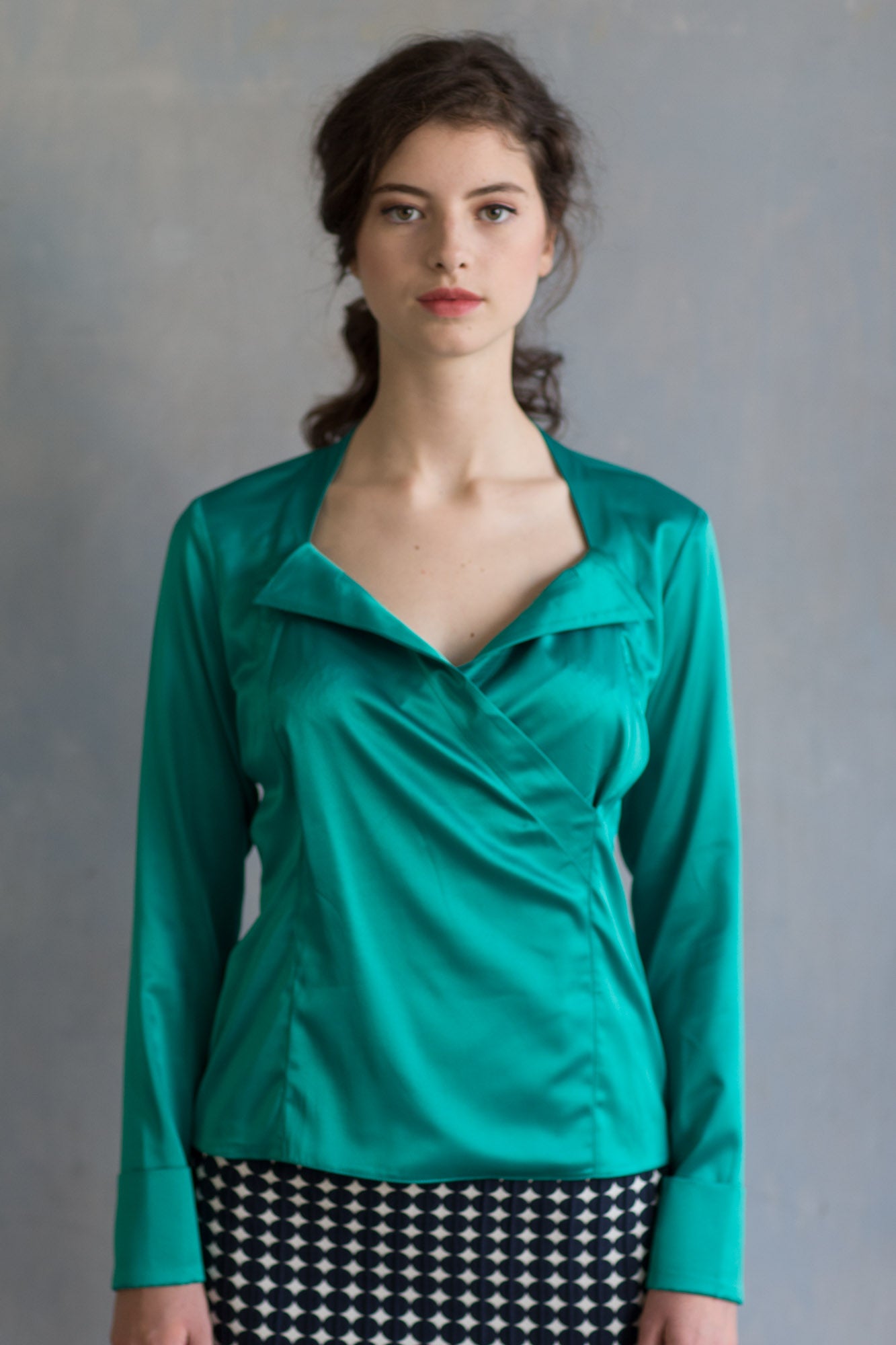 Knipmode 1801-13 blouse Laura
