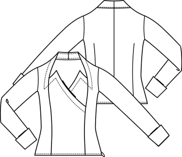 Knipmode 1801-13 blouse Laura