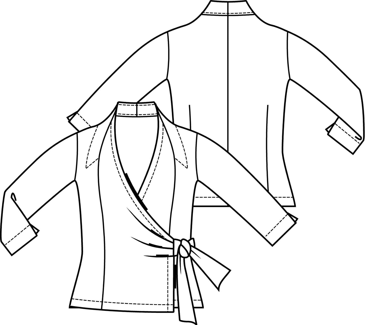 Knipmode 1801-14 blouse Kiki