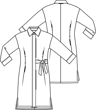 Knipmode 1803-05 jurk
