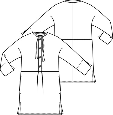Knipmode 1804-15 tuniek