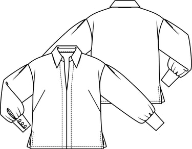 Knipmode 1808-11 blouse