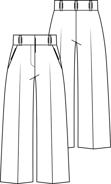Knipmode 1809-15 broek