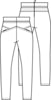 Knipmode 1810-13 broek