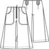 Knipmode 1810-18 broek