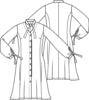 Knipmode 1810-22 jurk
