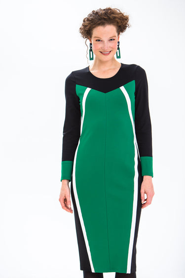 Knipmode 1812-12 jurk