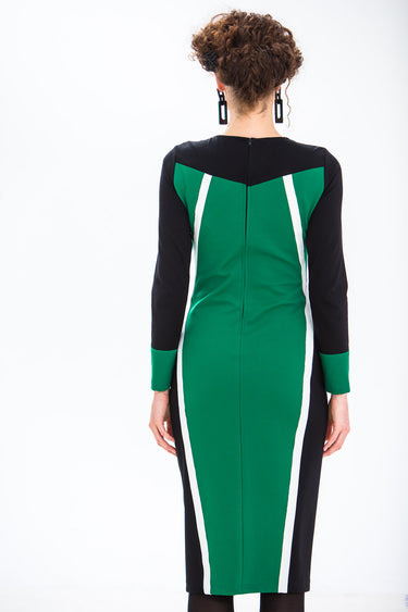Knipmode 1812-12 jurk