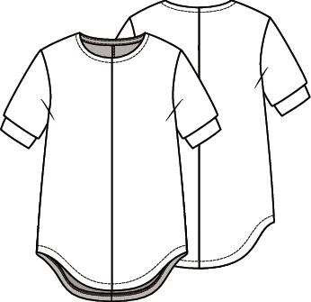 KNIPkids 2101-10 jurk