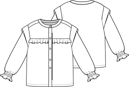 KNIPkids 2201-11 blouse