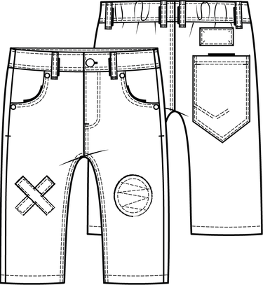 KNIPkids 2201-06 broek