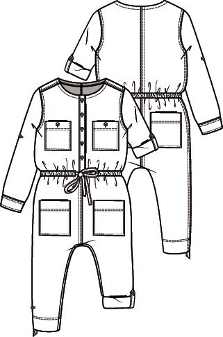 KNIPkids 2002-08 jumpsuit