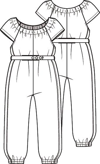 KNIPkids 2102-15 jumpsuit