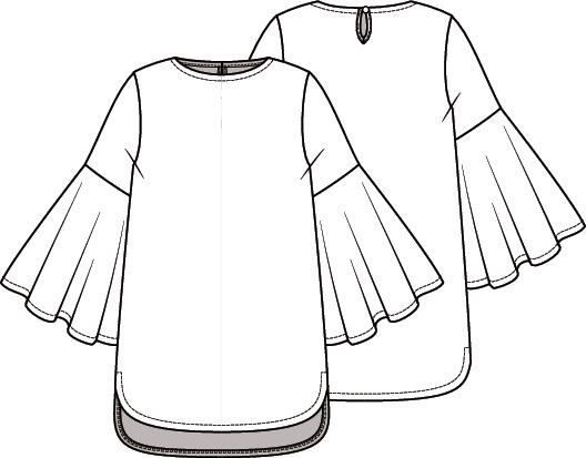 KNIPkids 2102-17 jurk