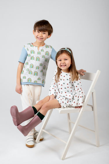 KNIPkids 2102-17 jurk