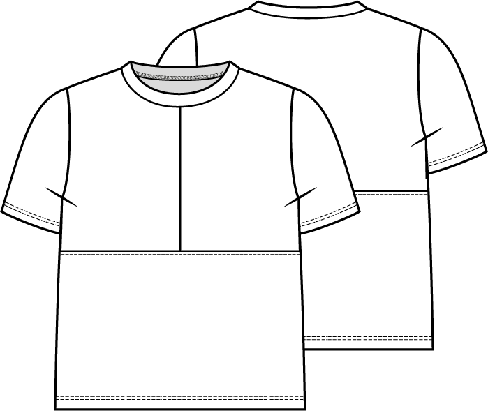 KNIPkids 0223 - 08 - T-shirt model
