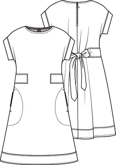 KNIPkids 2103-21 jurk