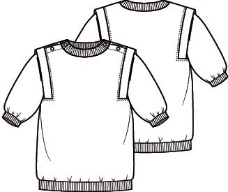 KNIPkids 2104-01 jurk