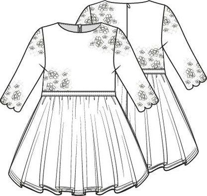 KNIPkids 2105-11 jurk
