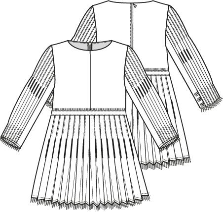 KNIPkids 2105-12 jurk