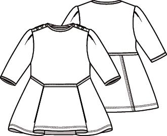 KNIPkids 2006-01 jurk