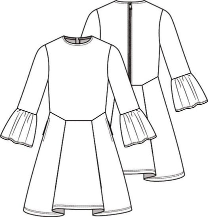 KNIPkids 2006-22 jurk