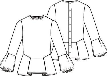 KNIPkids 2006-25 blouse