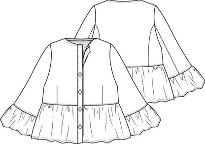 KNIPkids 2106-27 blouse