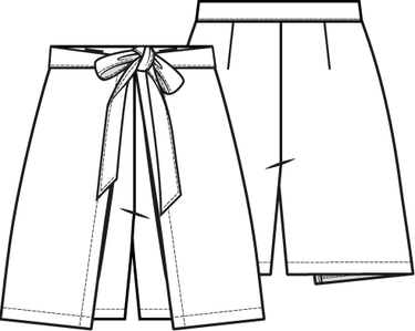 Knipmode 2203-07 short