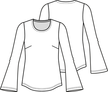 Knipmode 2204-01 t-shirt