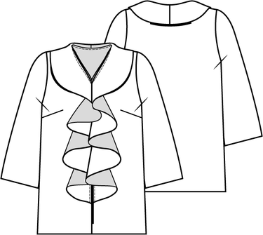 Knipmode 2204-03 vest
