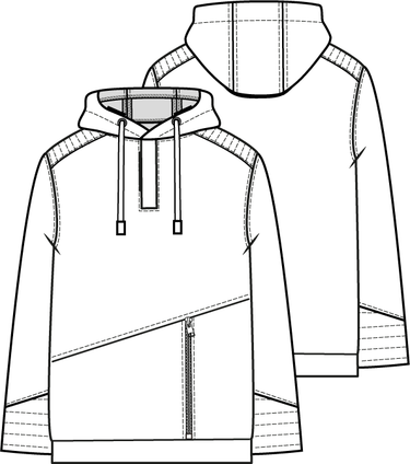Knipmode 2204-04 hoodie