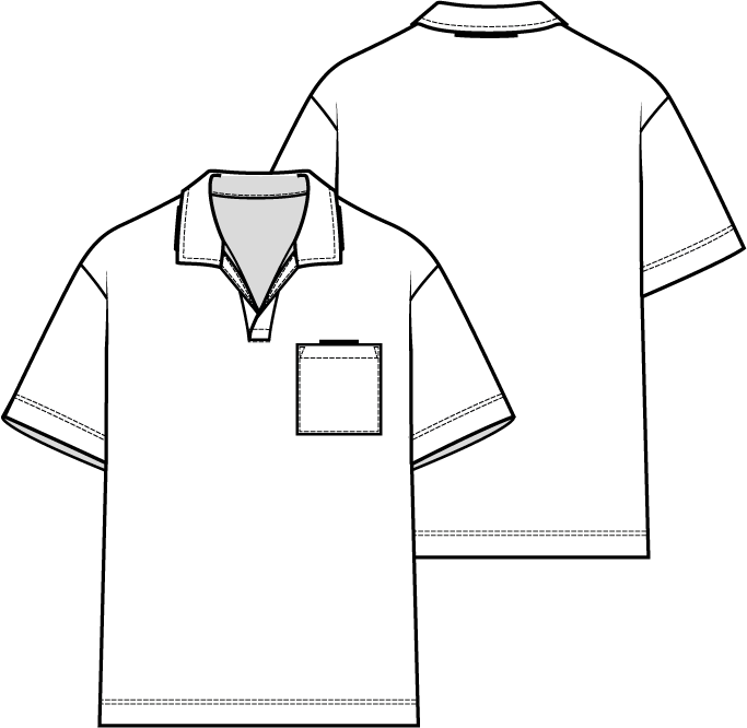 Knipmode 0722 - 01 - Poloshirt model