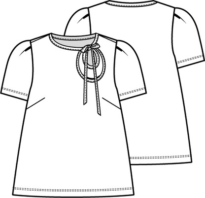 Knipmode 0722 - 16 - T-shirt Model