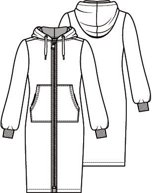 Knipmode 2101-07 vest
