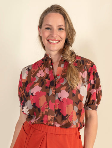 Knipmode 2110-10 blouse