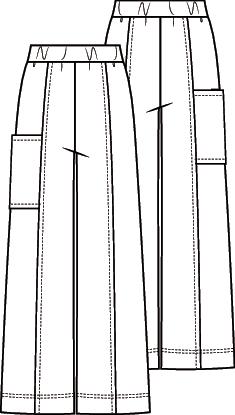 Knipmode 2110-19 broek