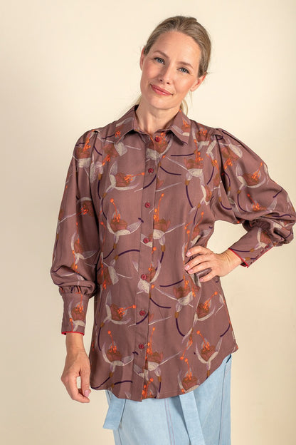 Knipmode 2110-09 blouse