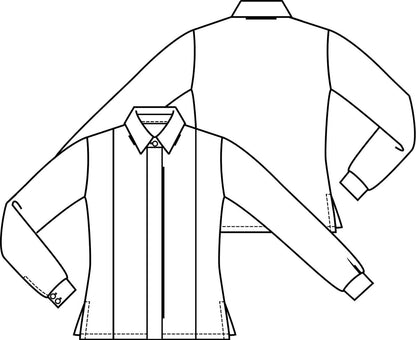 Knipmode 1811-13 blouse